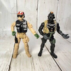 Chap Mei Action Figure Soldier Army Men 3¾-4″ Military Men Vintage‎